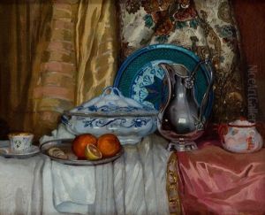 Still Life by Piotr Hipolit Krasnodebski