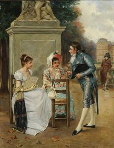 The Courtship by Charles Louis Kratke