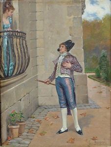 Ou Balcon - A Courting Scene