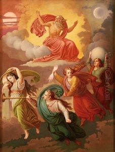 God Creating The Elements by Emmanuel Kratky