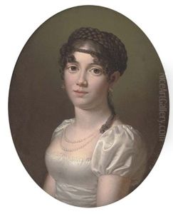 Portrait Of Princess Juliane Of Denmark In A White Dress