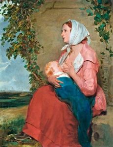 Anya Gyermekevel by Carl Von Kratzer