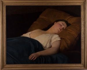 "schlafendes Madchen Mit
Entbloster Brust" by Friedrich Kraus