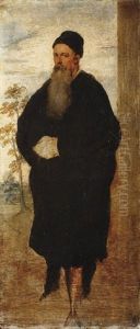 Writing A Letter by Friedrich Kraus