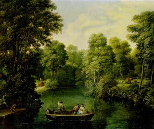 Kahnfahrt Auf Der Ilm Bei Weimar - view 1