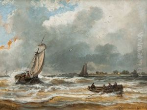 The Elbe Near Gluckstadt