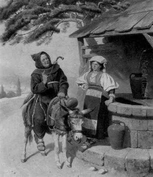 A Discussion At The Well - view 1