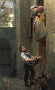 Der Verliebte Schustergeselle by August Kraus
