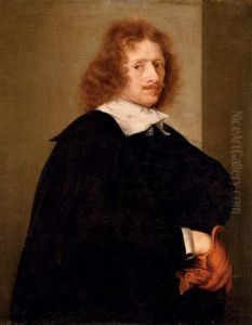 Portrait Of A Gentleman, Three-quarter-length, In A Black Cloak