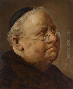 Der Monch by Gustave Adolf Krausche