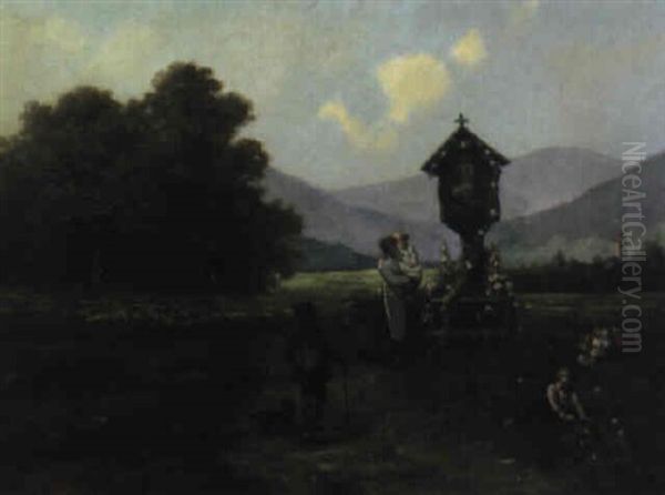 Am Marterl - view 1