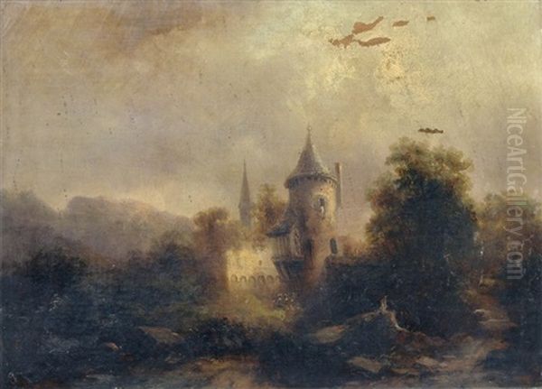 Landschaft Mit Turm - view 1