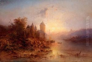 Oberlahnstein Am Rhein by Franz Emil Krause