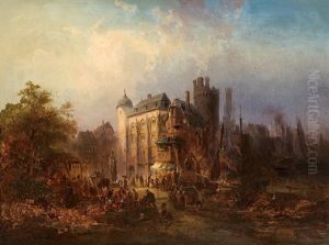 The Market Day by Franz Emil Krause