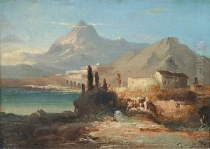Italienische Kustenlandschaft