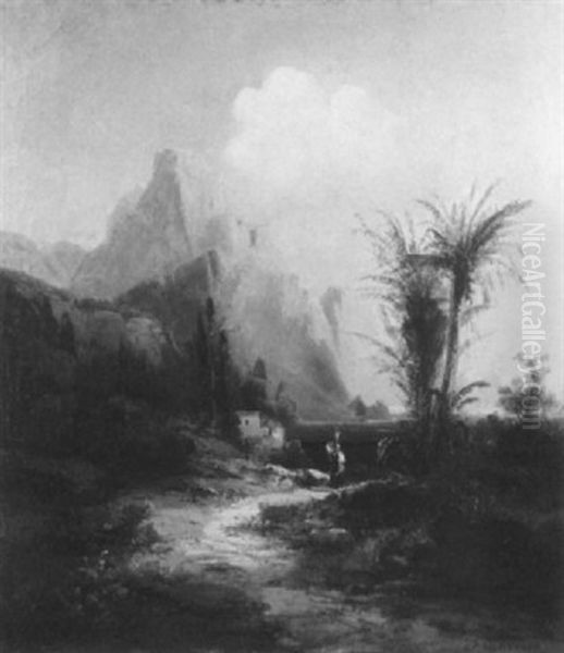 Felsige Kuste Auf Capri - view 1