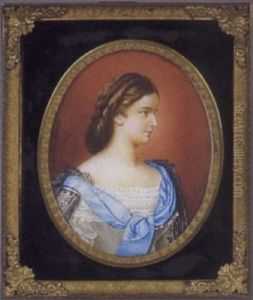 Kaiserin Elisabeth Von Osterreich by Robert Krause