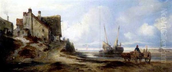 Heimkehrende Fischerboote Am Strand Im Fruhen Morgenlicht - view 1