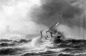 Marine by Wilhelm August Leopold Christian Krause