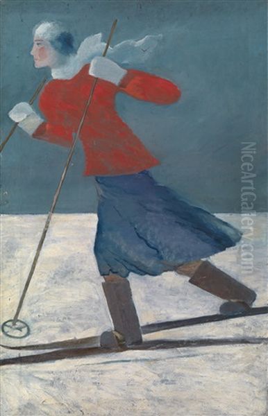 Skier - view 1