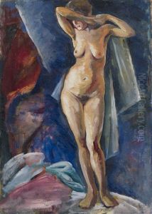 Nude Model by Aleksei Ilych Kravchenko
