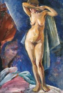 Standing Nude by Aleksei Ilych Kravchenko
