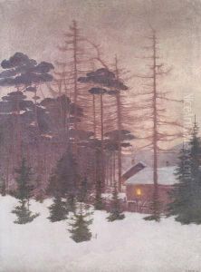 Haus Im Walde by Friedrich Beck