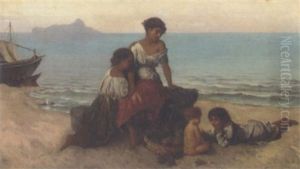 The Young Grape Pickers by Wilhelm Kray