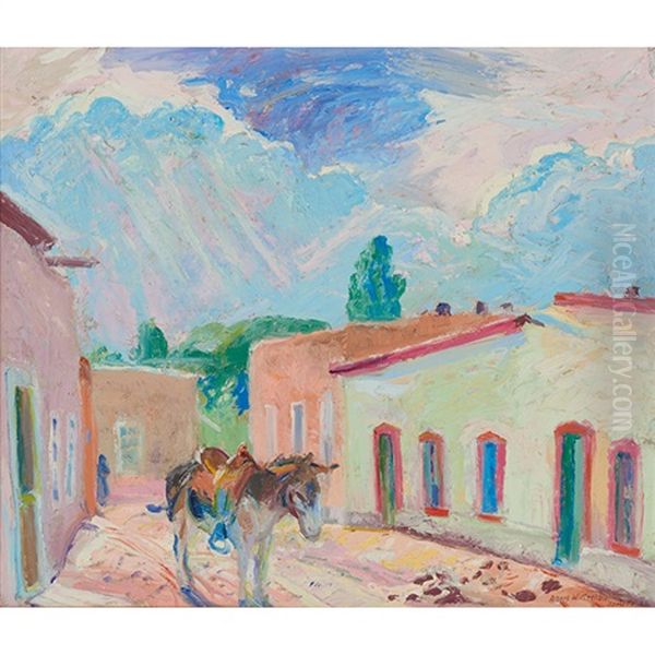 Village Street Scene - view 1