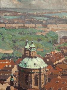 Dacher Auf Der Kleinseite by Vilem Kreibich