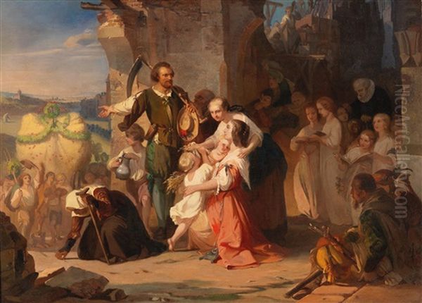 The First Harvest After The Thirty Years" War - view 1
