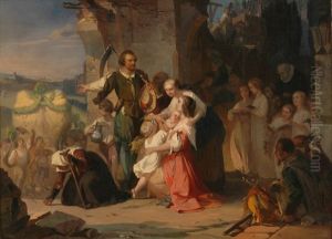 First Harvest After The 30-years-war by August Von Kreling