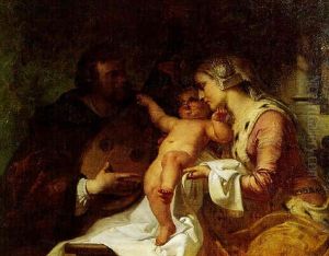 Die Erziehung Des Jungen Wolfram Von Eschenbach by August Von Kreling
