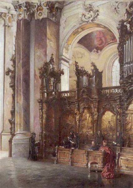 Inneres Der Kirche In Ottobeuren - view 1