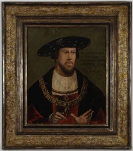 Portrait Du Roi Ludwig Ii, Roi De Hongrie Et De Boheme by Hans Krell