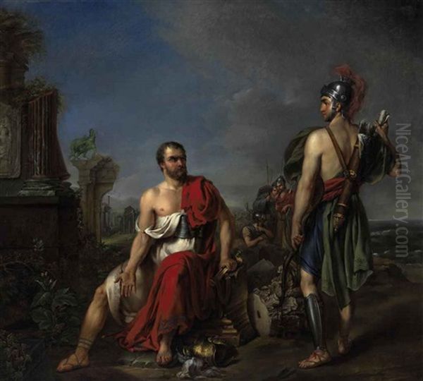 Gaius Marius Sitting Among The Ruins Of Carthage - view 1