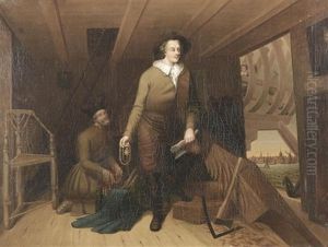 Bildnis Des Zaren Peter Des Grossen Als Zimmermann