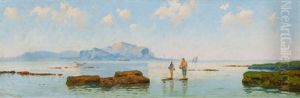 Fishermen In The Bay Of Palermo