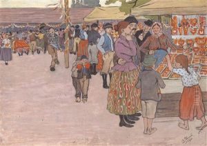 Jahrmarkt by Carl Krenek