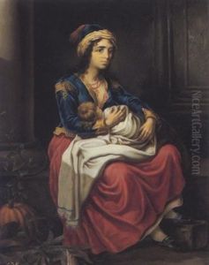 Spanierin by Edmund Frederic Arthur Krenn