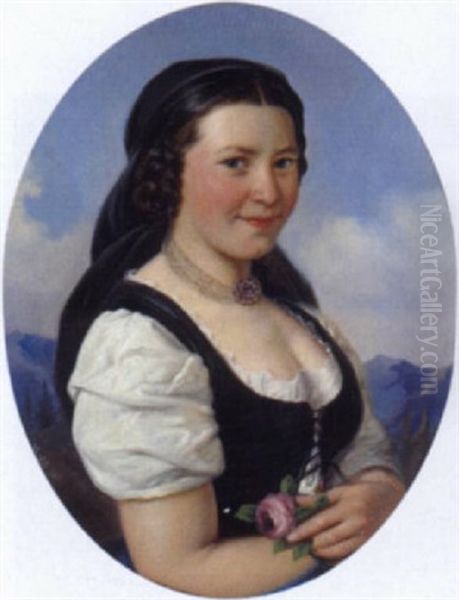 Portrait Einer Grosbauerin - view 1