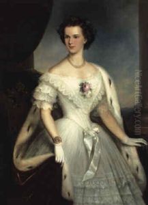 Kaiserin Elisabeth 'sisi' by Friedrich Krepp