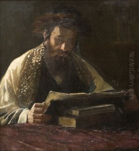 Rabbi Studying