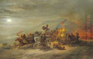 Nachtlicher Uberfall Der Beduinen