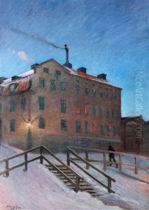 Gammalt Hus I Katarina (+ Another, Verso)