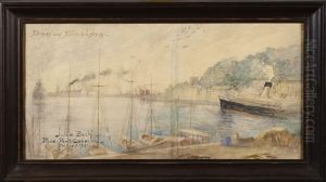 Hamnen I Nice by Julia Beck