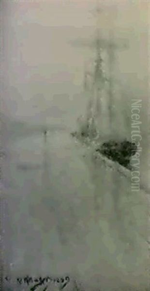 Hamnpiren I Varberg - Skymningsbild - view 1
