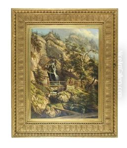 Barenschutzklamm/mixnitz by Conrad Kreutzer