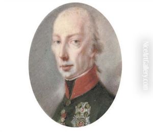 Francis Ii, Holy Roman Emperor And Emperor Of Austria As Francis I, In Green Coat, Wearing The Jewel Of The Order Of The Golden Fleece, And The Breast-stars Of The Imperial Austrian Orders