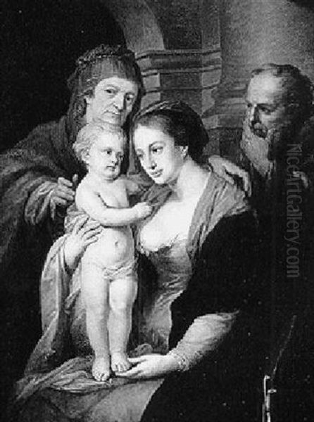 The Holy Family With St. Anne - view 1